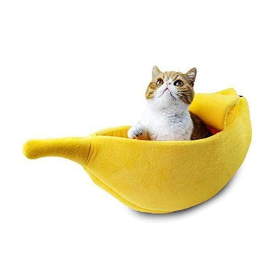 Adorable Cat Banana Bed