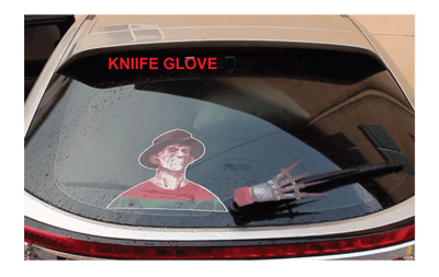 HALLOWEEN WAVING WIPER DECALS 😱🔪