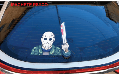 HALLOWEEN WAVING WIPER DECALS 😱🔪