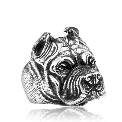 Premium 901 Sterling Pit Bull Ring