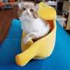 Adorable Cat Banana Bed