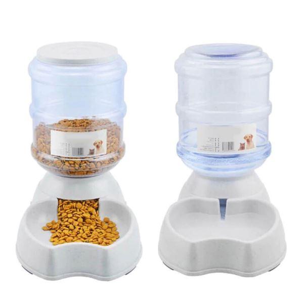 3.8L Pet Water Jar and Food Feeder
